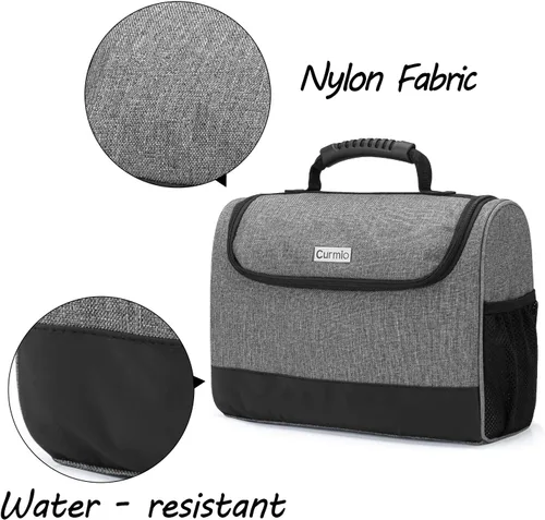 Miniatura 3 de CURMIO Bolsa de kit de barman, bolsa de transporte portátil de viaje con asa de goma para juego de herramientas de bar, para interiores y exteriores