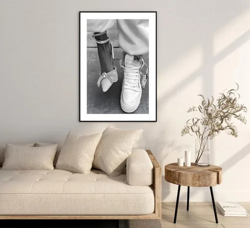 Miniatura 7 de Póster feminista de moda para adolescentes y niñas, impresión femenina en blanco y negro, cuadro de lienzo ecléctico para decoración de pared