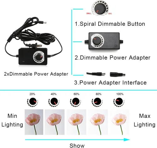 Miniatura 3 de Caja de luz fotográfica grande de 27 x 27 pulgadas/27.6 x 27.6 in, regulable para estudio fotográfico, caja de tienda de campaña profesional