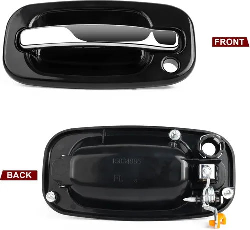 Miniatura 2 de Manija de puerta exterior delantera del lado del conductor izquierdo para Chevrolet Silverado, Cadillac Escalade, Suburban, Tahoe, Avalanche, GMC