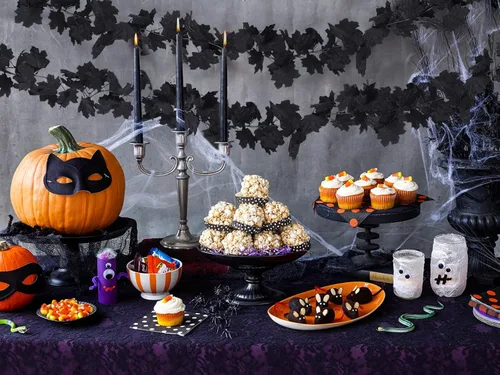 Miniatura 8 de RECUTMS Decoración de Otoño Guirnalda Negra, Guirnalda de Decoraciones Negras para Halloween, Hojas de Arce Colgantes para Pared en Otoño, 2