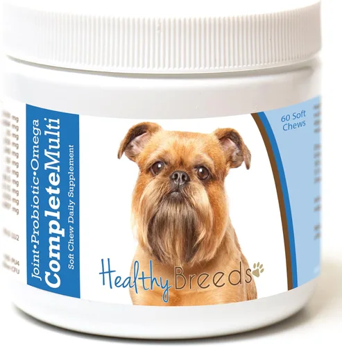 Miniatura 367 de Healthy Breeds Pug todo en uno multivitamínico suave masticable 60
