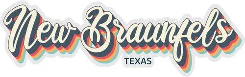 Nuevo Braunfels Texas Souvenir Imán de 4 pulgadas Diseño 3D 4 pulgadas | Imán