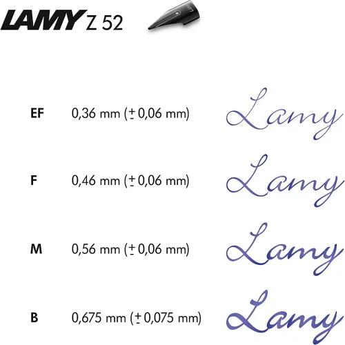 Miniatura 2 de Lamy 1231789 Z 52 Mine B - punta de acero inoxidable