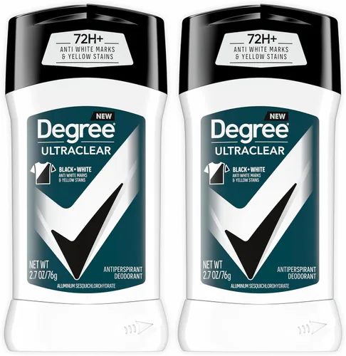 Miniatura 12 de Degree Men Desodorante Antitranspirante UltraClear Black+White 2 Unidades Protección contra el Sudor y el Olor de 72 Horas Antitranspirante