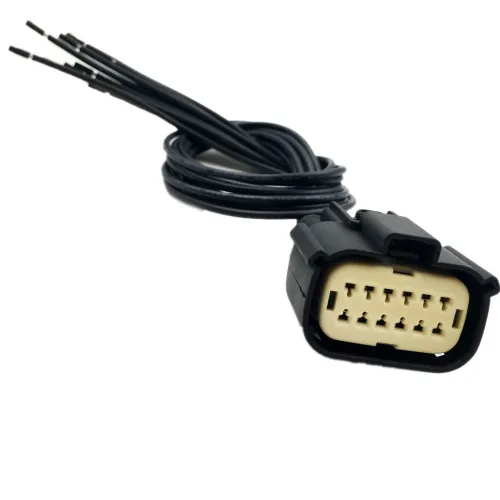 Miniatura 2 de Allmost - Arnés de conector halógeno para faros delanteros, compatible con Dodge Charger 2015-2018 68364272AA, color negro