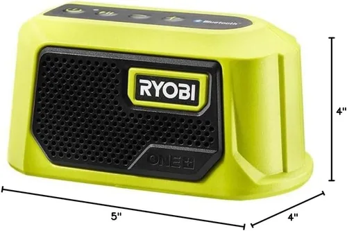 Miniatura 2 de Ryobi One+ Ryobi PAD02B ONE+ 18V Altavoz Bluetooth Compacto Inalámbrico (Solo Herramienta)