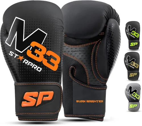 Miniatura 9 de Starpro Boxing Gloves with Secure Hook & Loop Closure for Men & Women - Muay Thai Training Sparring 8oz 10oz 12oz 14oz 16oz