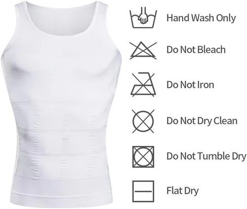 Miniatura 6 de Compression Shirts for Men Body Shaper Slimming Shirts Shapewear with Zipper