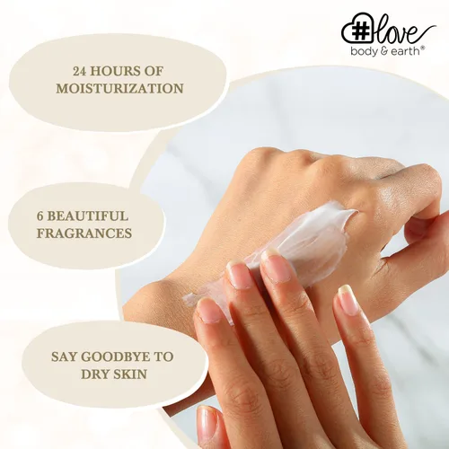 Miniatura 7 de BODY & EARTH # LOVE Set de Regalo de Crema de Manos Conjuntos de Loción de Manos para Mujeres Regalo, Paquete de 6 Crema de Manos de Reparación
