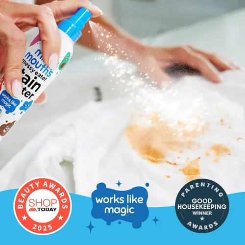 Miniatura 2 de Miss Mouth's Messy Eater Spray para tratar manchas – Removedor de manchas de 4 onzas – Productos esenciales para recién nacidos y bebés – Sin