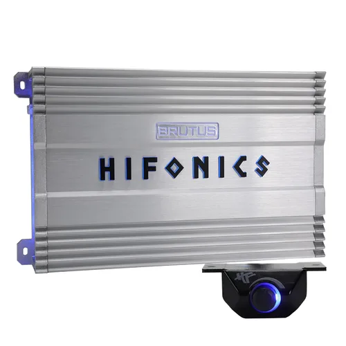 Miniatura 12 de Hifonics BG-1300.1D Brutus Gamma - Amplificador monoblock de clase Super D de 1300 W para sistema de sonido de audio de coche con altavoz