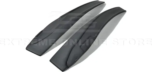 Miniatura 9 de Para Chevrolet Corvette C6 Grand Sport y Z06 2005-2013 Paneles basculantes de faldas laterales estilo ZR1 con par de solapas de barro