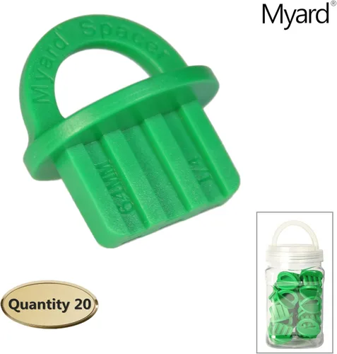 Miniatura 2 de Myard - Accesorios para macetas de madera maciza, DJS6.4 20pk