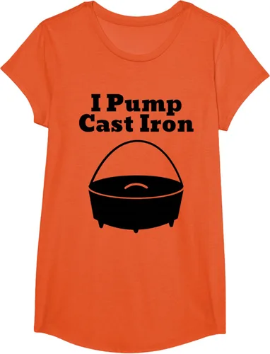 Miniatura 63 de I Pump - Camiseta de hierro fundido para cocinar al horno holandés