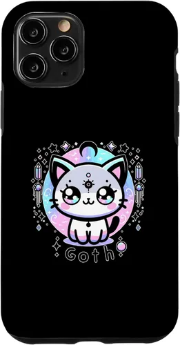 Miniatura 10 de iPhone 14 Pro Kawaii Pastel Cat Ouija Creepy Occult Aesthetic Case