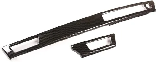 Miniatura 6 de YIWANG Calcomanías de fibra de carbono para el interior del tablero de instrumentos para BMW Serie 3 E90 2005-2012 LHD Auto Accesorios
