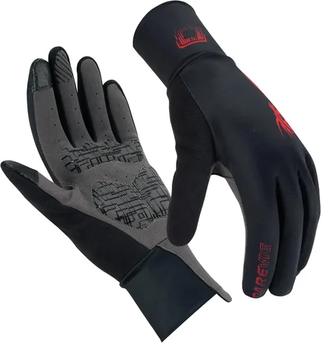 Darevie Guantes de ciclismo de dedo completo guantes de ciclismo acolchados de gel que absorben los golpes guantes de ciclismo transpirables para