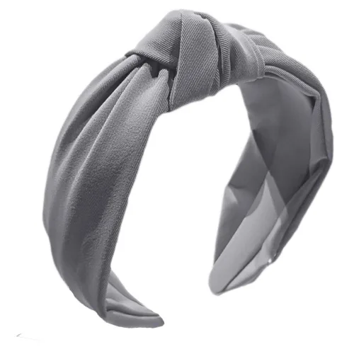Miniatura 10 de Etercycle Diadema para mujeres, diadema ancha anudada, banda elástica para el cabello de yoga, accesorios de moda para el cabello para mujeres