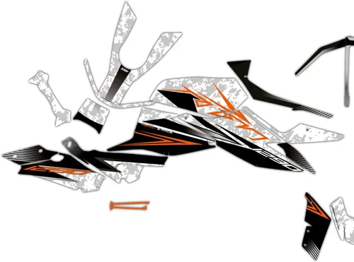 Miniatura 3 de Juego de pegatinas para ktm 1290 Super Duke (20 ~) (CM-W) (GLOSSY)