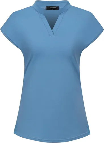 Miniatura 23 de Camisas de golf para mujer, polo, tenis, camisetas deportivas, camisetas de entrenamiento
