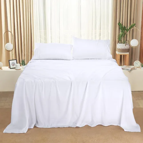Miniatura 140 de Utopia Bedding Juego de sábanas Queen – Sábanas de 4 piezas para cama tamaño Queen, microfibra suave y transpirable, incluye 1 sábana bajera, 1 Gris