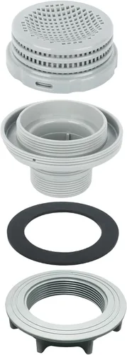 Miniatura 8 de Kit de arandela de tuerca de conector roscado para piscina 10744 10256 10255 para Intex sobre el suelo, pieza de repuesto para conector de manguera