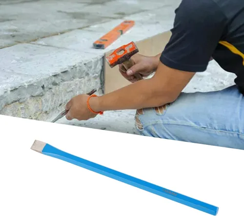 Miniatura 3 de Herramienta de demolición de cincel de mampostería plana de 5.906 in Rompidor de ladrillos resistente para construcción y renovación de escalado