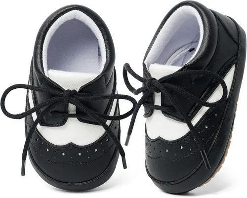 Miniatura 2 de ESTAMICO Zapatos para bebés niños Prewalker PU Sneakers