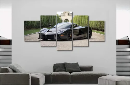 Miniatura 19 de 5 pósteres de lona de lujo de autos deportivos, superdeportivo, exótico, de lujo, moderno, decoración de pared