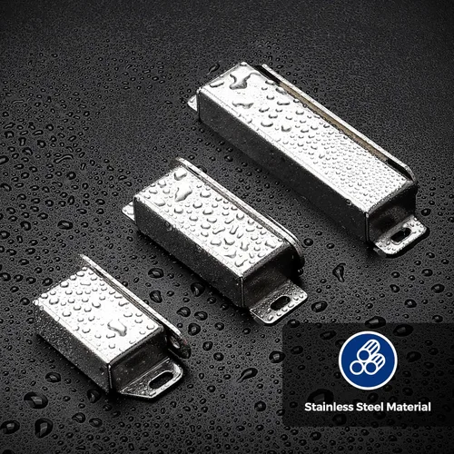 Miniatura 3 de Imanes de Puerta de Gabinete Ravinte, Cierre Magnético Fuerte de 13.6kg, Llave Magnética de Alta Resistencia, Cierre Magnético para Puerta