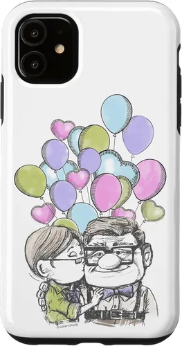 Miniatura 8 de Disney Pixar Up Carl & Ellie Sketch - Carcasa para iPhone 17