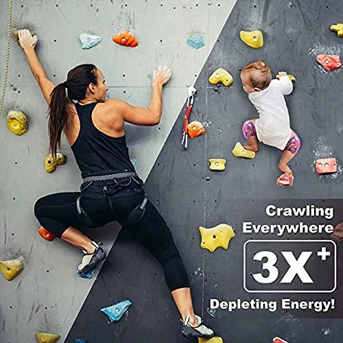 Miniatura 7 de 2 generación Rodilleras para gatear con certificado CPSIA cómodas unisex para niños pequeños y bebés que gatean 2 pares