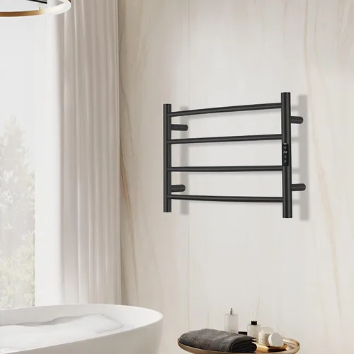Miniatura 3 de Toallero Eléctrico con Control de Voz para Alexa y Google Home, TUYA - Calentador de Toallas de Baño Montado en la Pared, Enchufable