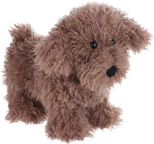 Miniatura 6 de Apricot Lamb Juguetes de Peluche Caniche Negro Perro Cachorro Animal de Peluche Suave Mimoso Perfecto para Niño 8.3 Pulgadas
