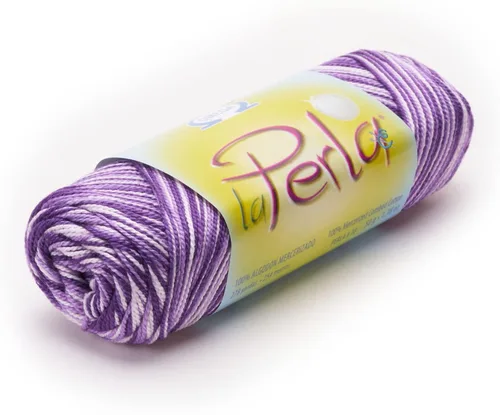 Miniatura 10 de LA Perla de Omega - Hilo Perle 100% algodón mercerizado ideal para ganchillo fino - Color: 01 - Blanco 601