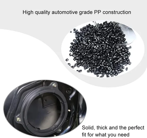 Miniatura 3 de Anillo de soporte de adaptador de altavoz de plástico negro de 6.5 pulgadas para Nissan / Infiniti