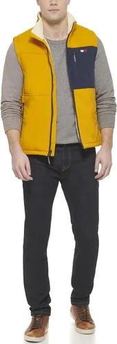 Miniatura 2 de Tommy Hilfiger Chaleco con forro Sherpa para hombre, Multi