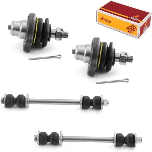 Miniatura 42 de Metrix Premium Chassis Parts - Juego de 4 piezas de articulación de rótula superior y barra estabilizadora delantera para Ford Ranger RWD 1998-2011