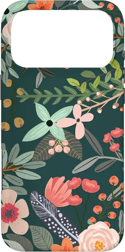 Miniatura 21 de Funda con diseño floral botánico de jardín colorido para iPhone 13