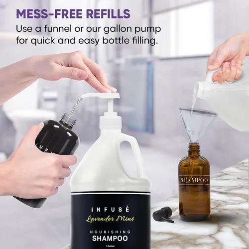 Miniatura 6 de Infundir Lavender Mint Hotel Shampoo 1 galón Para hostelería y alquileres vacacionales para rellenar dispensadores (4 galones)