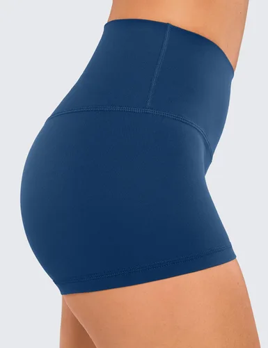 Miniatura 86 de CRZ YOGA Butterluxe - Pantalones cortos de ciclismo de cintura alta para mujer, 2.5 pulgadas, yoga, entrenamiento, elastano, correr, voleibol
