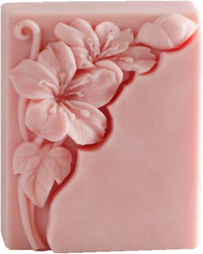 Miniatura 11 de Molde de jabón de rosas para bricolaje, moldes de silicona con forma de corazón y flor para velas de jabón, cera perfumada, mousse, pastel, Corazón