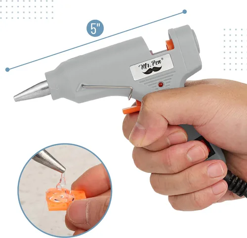 Miniatura 4 de Mr. Pen- Mini pistola de pegamento caliente y palos Pistola de pegamento resistente con 10 varillas