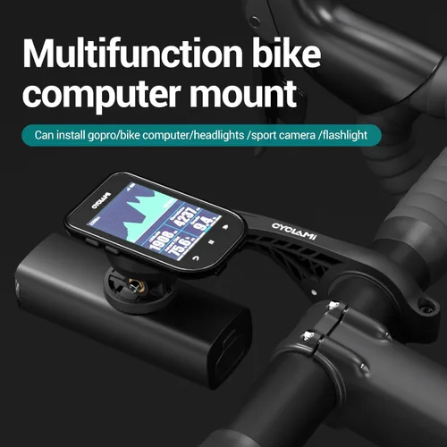 Miniatura 2 de S2 Montura frontal compatible con Garmin Edge, XOSS, iGPSPORT - Manillar de bicicleta de 1.25"/ 31.8mm