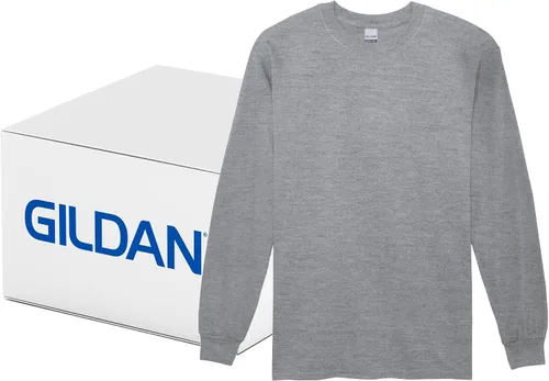 Miniatura 63 de Gildan - Camiseta de manga larga de algodón ultra estilo G2400 para adultos, paquete múltiple