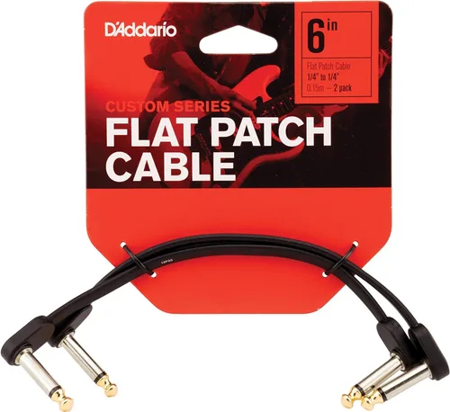 Miniatura 10 de Cable de guitarra D'Addario - Cable de parche de guitarra - Cable de instrumento - Accesorios de guitarra - Cable de la serie clásica - 1 pie/0.30
