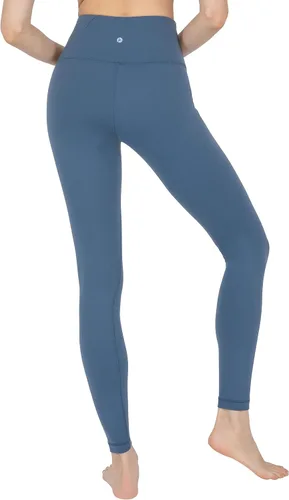 Miniatura 4 de 90 Degree by Reflex - Leggings con función de control de abdomen, de cintura alta y confeccionados con tejido Power Flex
