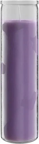 Miniatura 18 de Simply Soson - Velas de pilar blancas de 2x8 pulgadas de 7 días en vidrio, juego de 3, hasta 90 horas de tiempo de quemado, sin fragancia, velas