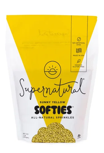 Miniatura 9 de Supernatural Rainbow Softies - Gránulos naturales, fabricados en Estados Unidos, sin tintes artificiales, sin soja, sin gluten, vegano, 3 onzas